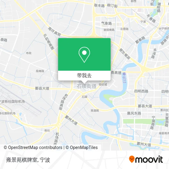 雍景苑棋牌室地图