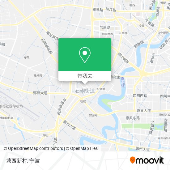 塘西新村地图