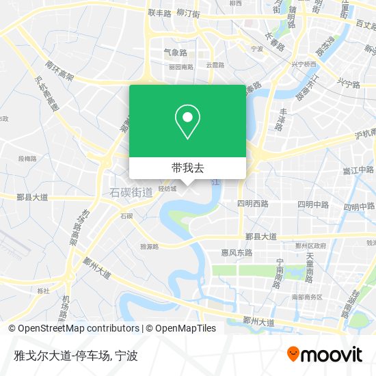 雅戈尔大道-停车场地图