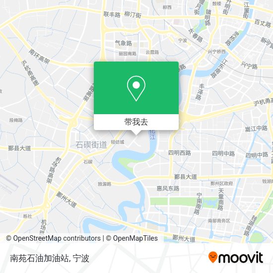 南苑石油加油站地图