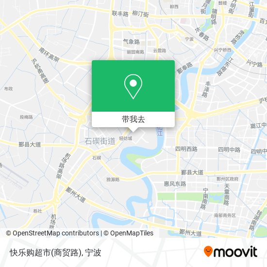 快乐购超市(商贸路)地图