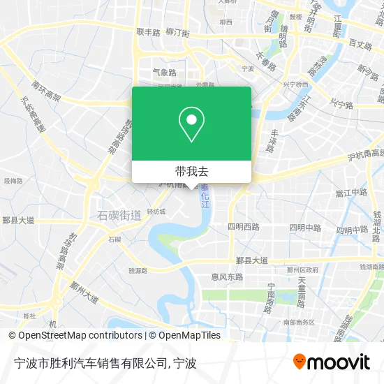 宁波市胜利汽车销售有限公司地图