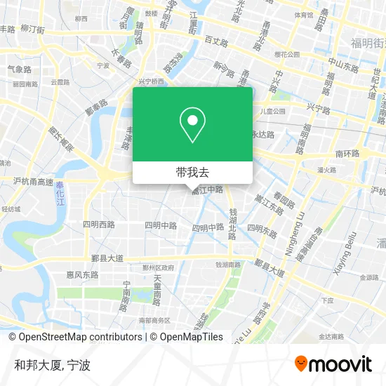 和邦大厦地图