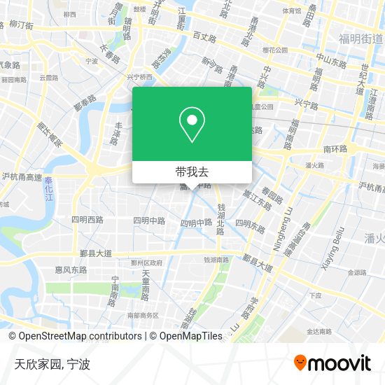 天欣家园地图