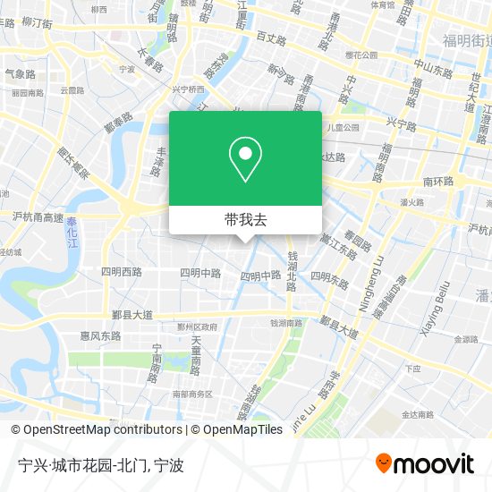 宁兴·城市花园-北门地图