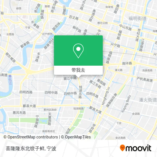 喜隆隆东北饺子鲜地图