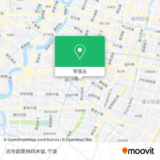 吉玲园黄焖鸡米饭地图