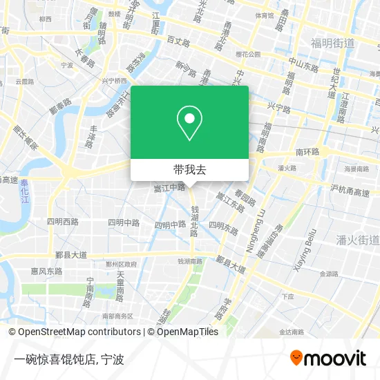 一碗惊喜馄饨店地图