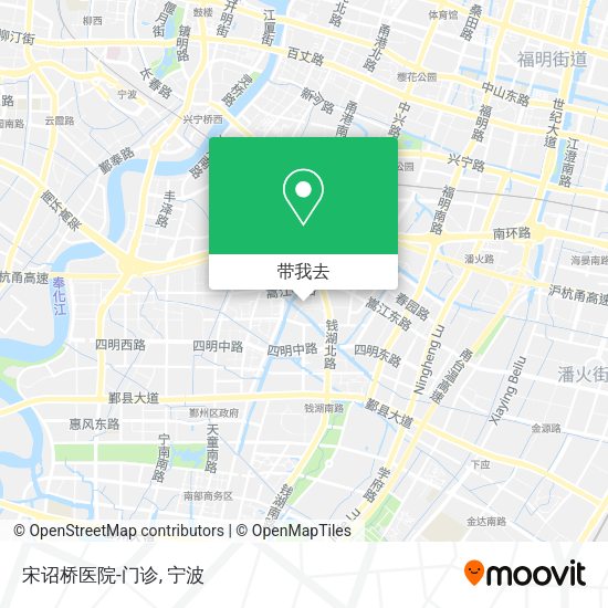 宋诏桥医院-门诊地图