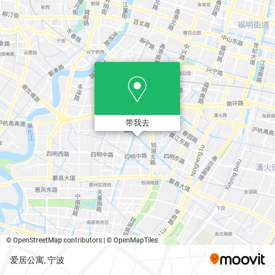 爱居公寓地图