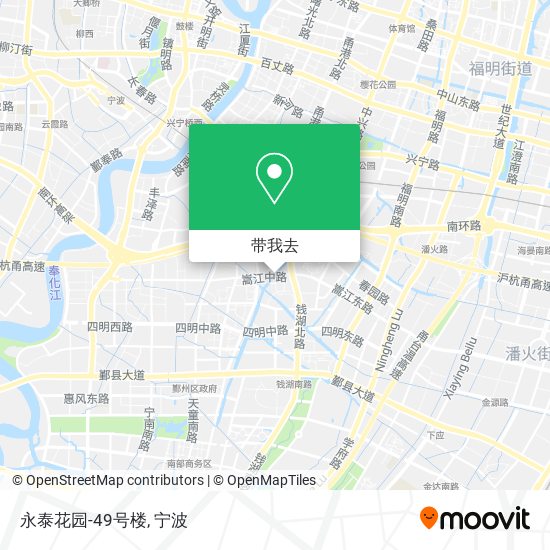 永泰花园-49号楼地图