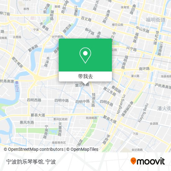 宁波韵乐琴筝馆地图