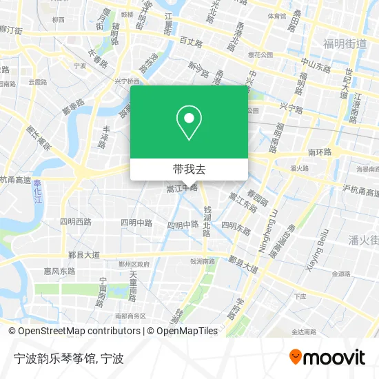 宁波韵乐琴筝馆地图