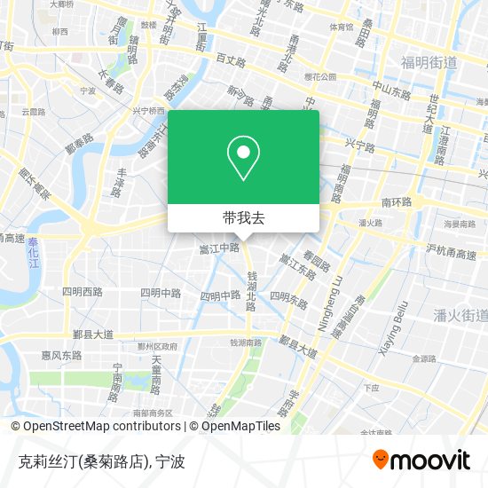 克莉丝汀(桑菊路店)地图