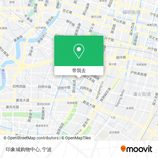 印象城购物中心地图