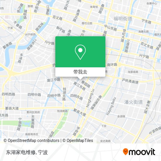 东湖家电维修地图