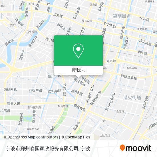 宁波市鄞州春园家政服务有限公司地图