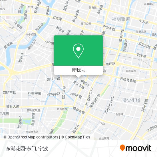 东湖花园-东门地图