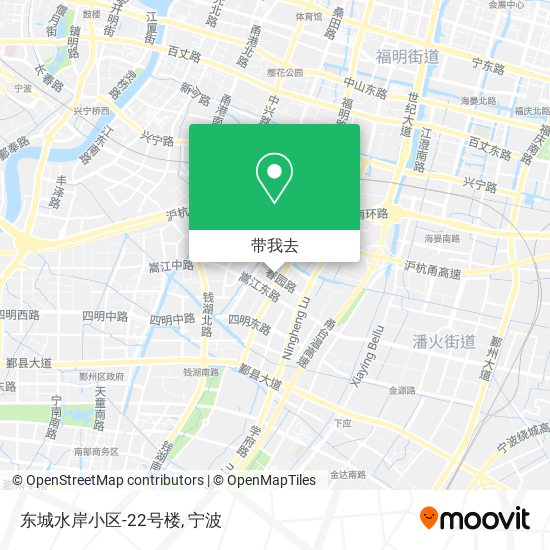 东城水岸小区-22号楼地图