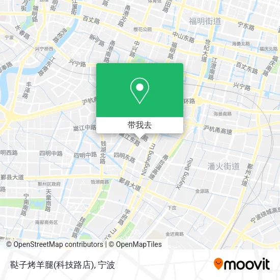 鞑子烤羊腿(科技路店)地图