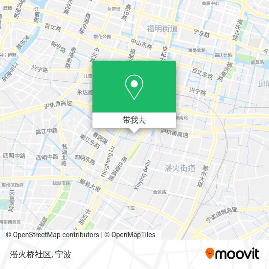 潘火桥社区地图