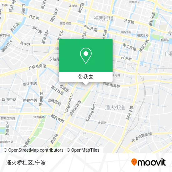 潘火桥社区地图