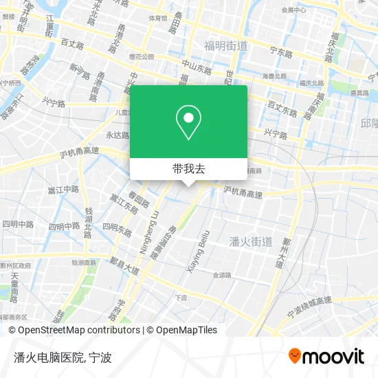潘火电脑医院地图