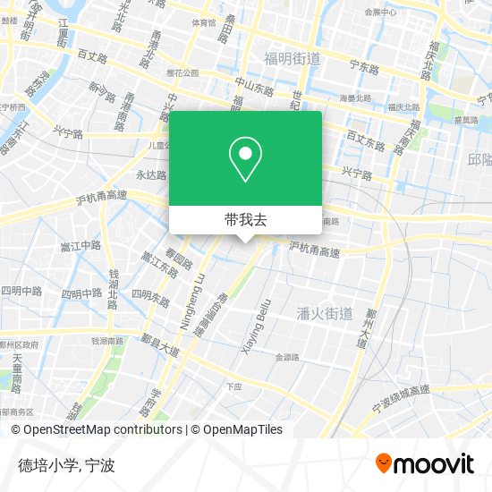 德培小学地图