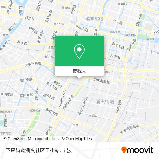下应街道潘火社区卫生站地图