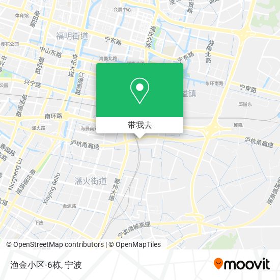 渔金小区-6栋地图