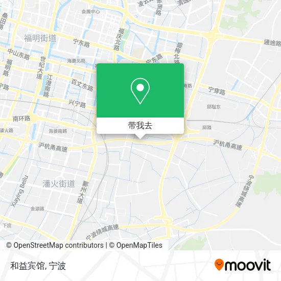 和益宾馆地图