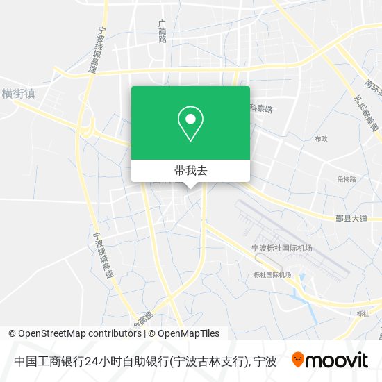 中国工商银行24小时自助银行(宁波古林支行)地图