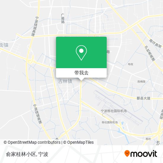 俞家桂林小区地图