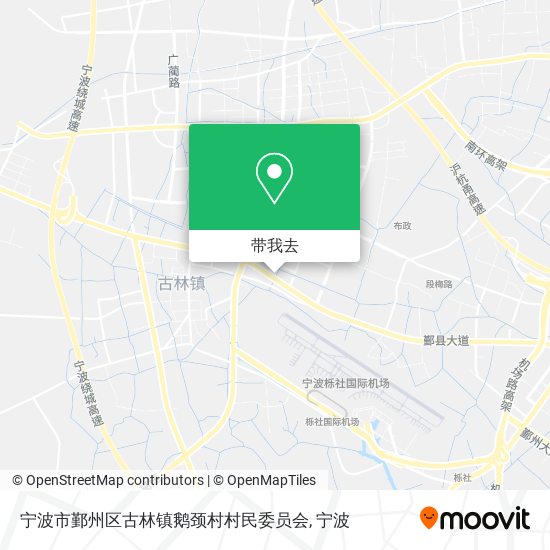 宁波市鄞州区古林镇鹅颈村村民委员会地图