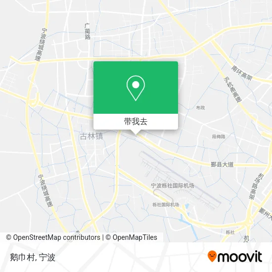 鹅巾村地图