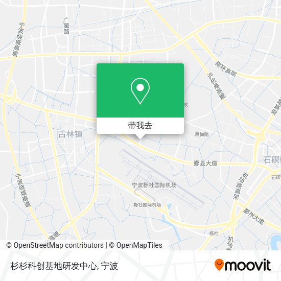 杉杉科创基地研发中心地图