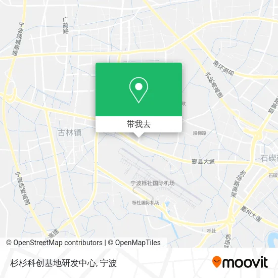 杉杉科创基地研发中心地图