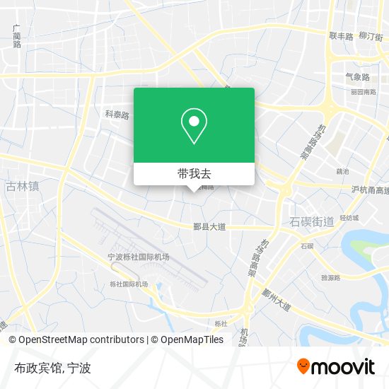 布政宾馆地图