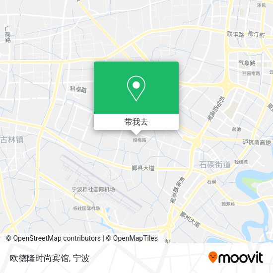 欧德隆时尚宾馆地图