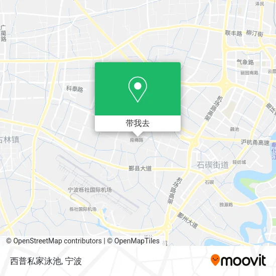 西普私家泳池地图