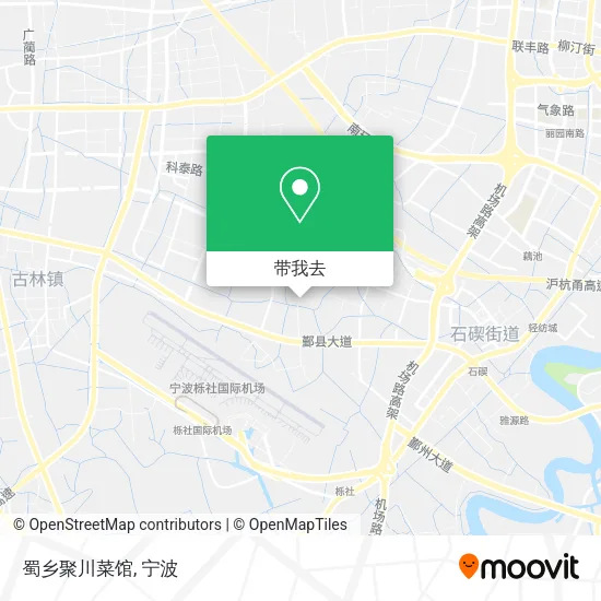 蜀乡聚川菜馆地图