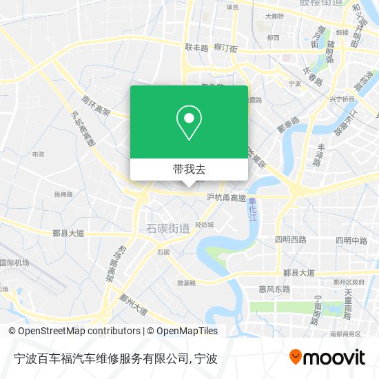 宁波百车福汽车维修服务有限公司地图