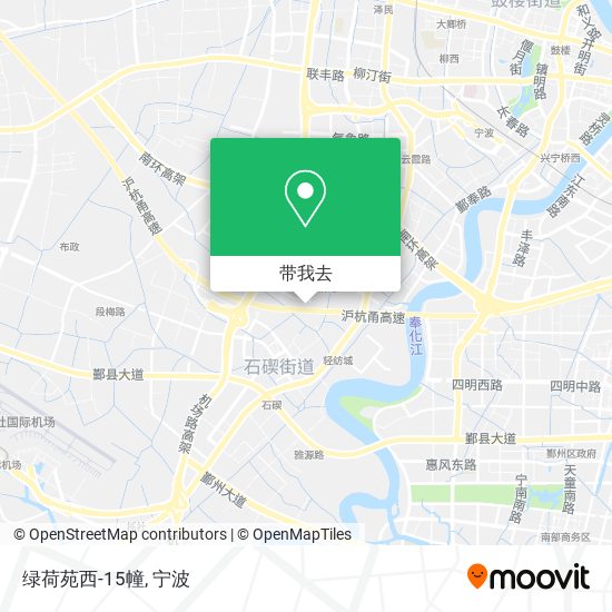 绿荷苑西-15幢地图