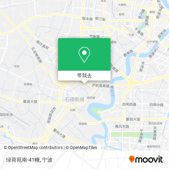 绿荷苑南-41幢地图