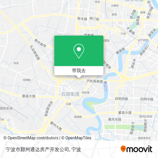 宁波市鄞州通达房产开发公司地图