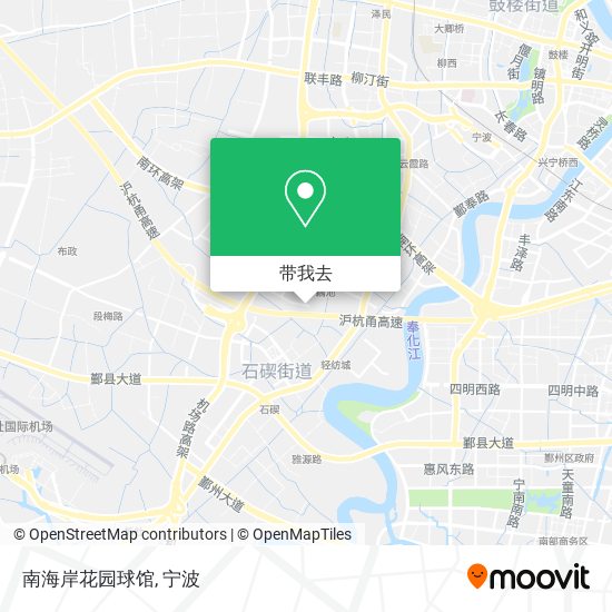 南海岸花园球馆地图