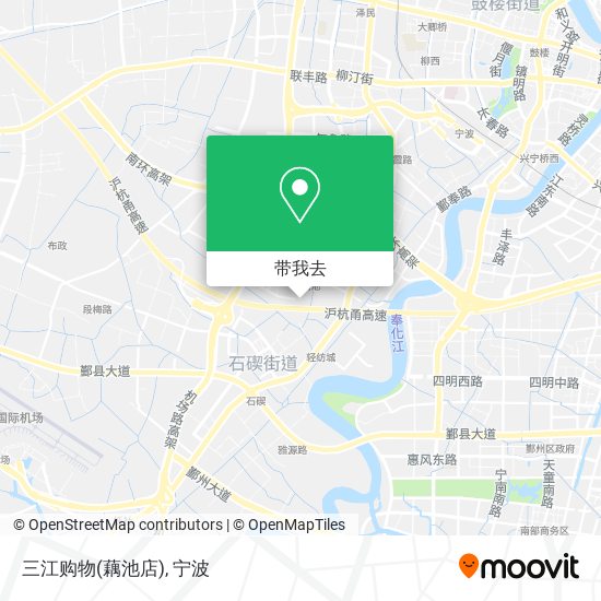 三江购物(藕池店)地图
