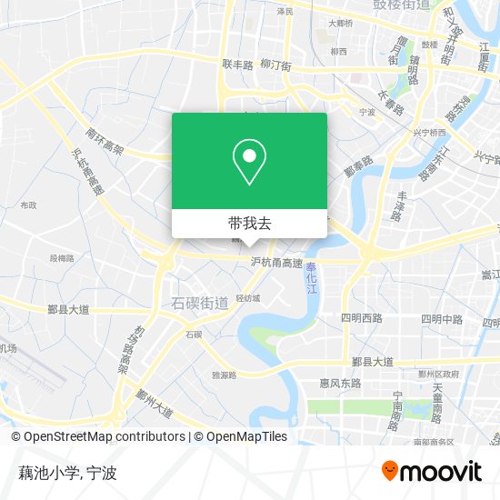 藕池小学地图