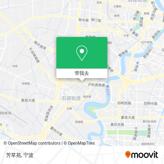 芳草苑地图