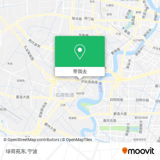 绿荷苑东地图
